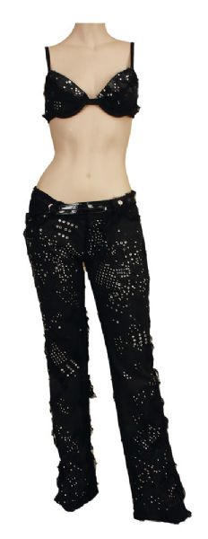 Britney Spears 2002 "Dream Within A Dream" Tour Stage Worn Costume