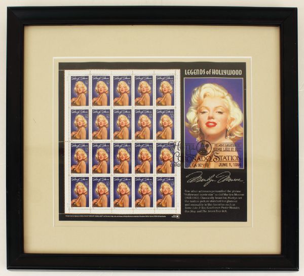 Marilyn Monroe Original Postage Stamps