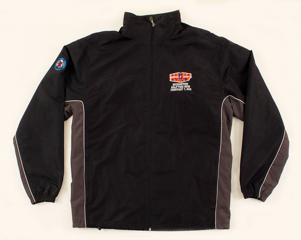 Lot Detail - Original 2010 Super Bowl XLIV Crew Jacket