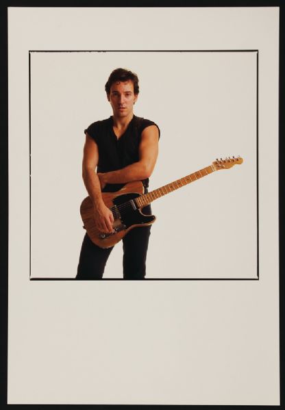 Bruce Springsteen Original Annie Leibovitz "Born To Run" Outtake Photograph