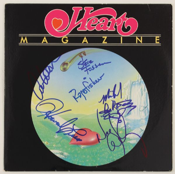 Heart Signed "Magazine" Album