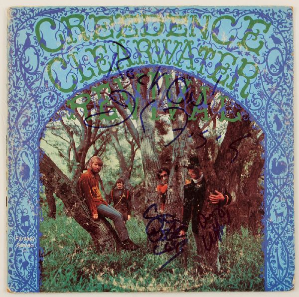 Creedence Clearwater Revival Signed Album