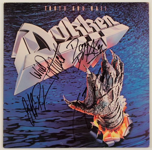 Dokken Signed Album