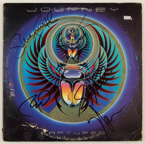 Journey Signed "Captured" Album