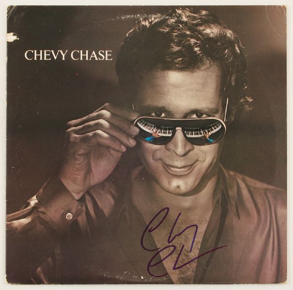 Chevy Chase Signed  Album