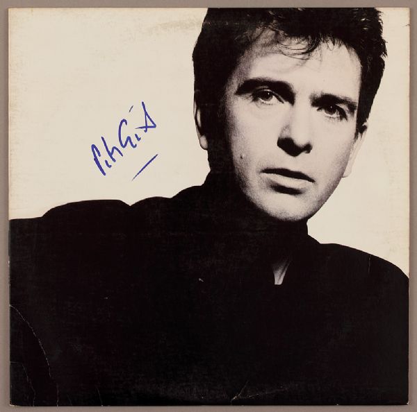 Peter Gabriel Signed "So" Album