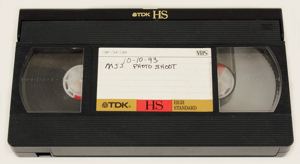 Lot Detail - Michael Jackson Original Unreleased 1992 Videotape of ...