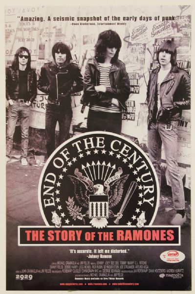 Lot Detail End Of The Century The Story Of The Ramones Original