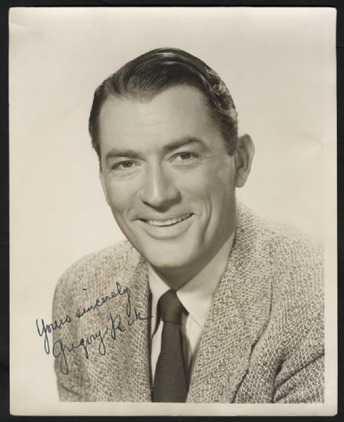 Lot Detail - Gregory Peck Signed Photograph