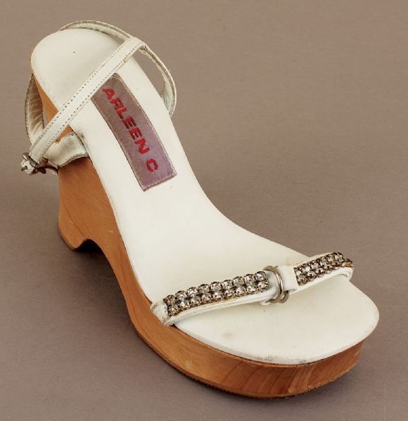 Christina Aguilera 2003 "Stripped" Tour Owned & Worn Shoe