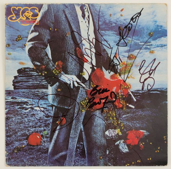 Yes Signed "Tormato" Album 