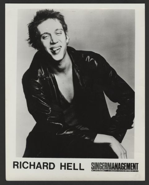 Richard Hell Original Promotional Photograph