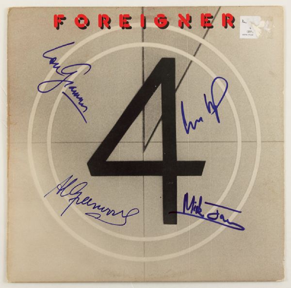 Foreigner Signed "4" Album 