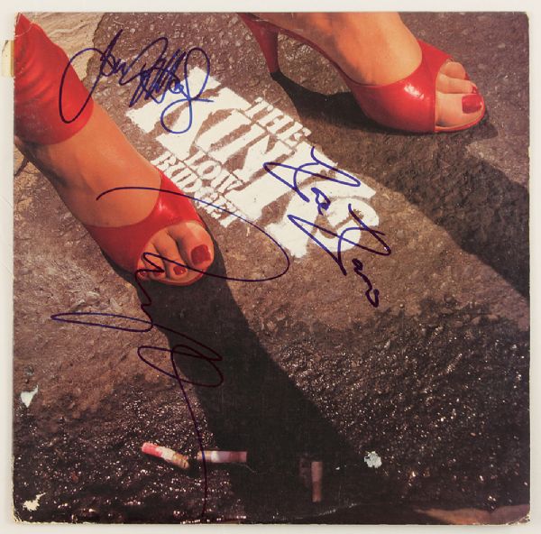 The Kinks Signed "Low Budget" Album