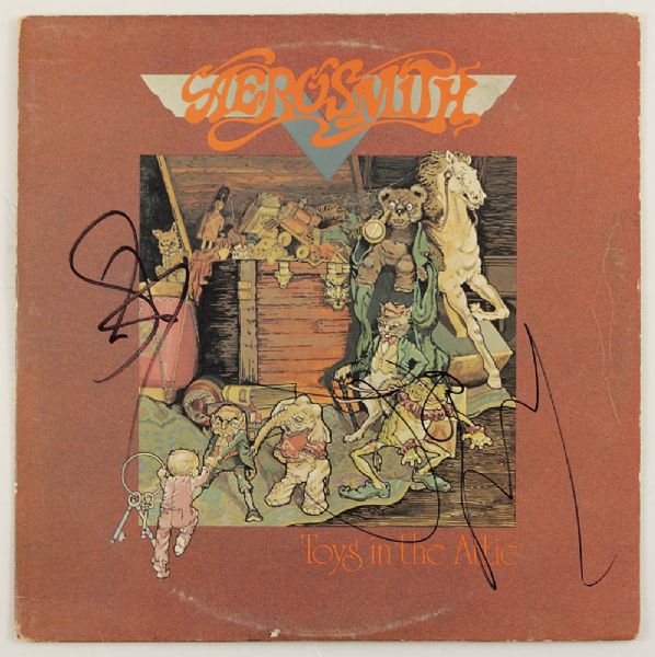 Aerosmith Signed "Toys In The Attic"  Album