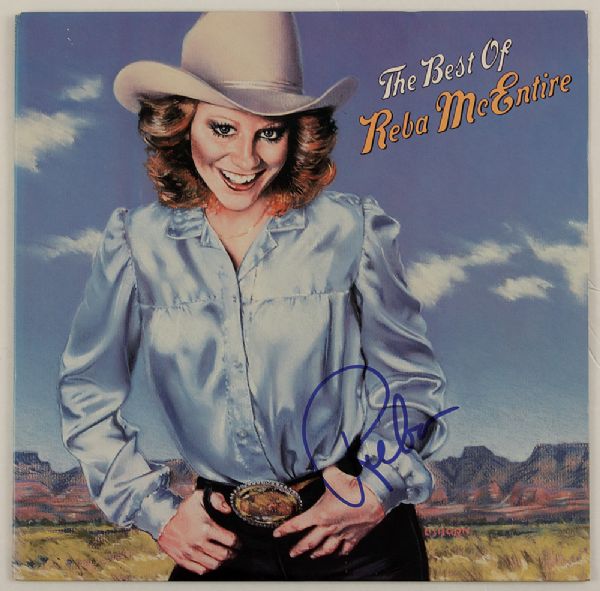 Reba McEntire Signed "Best of" Album