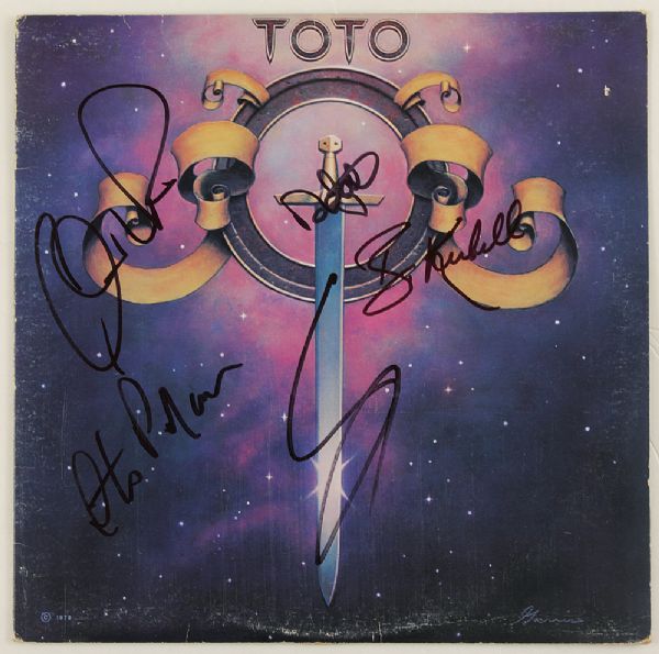 Toto Signed Album