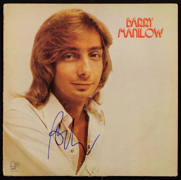 Barry Manilow Signed Album