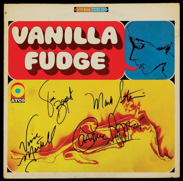 Vanilla Fudge Signed Album