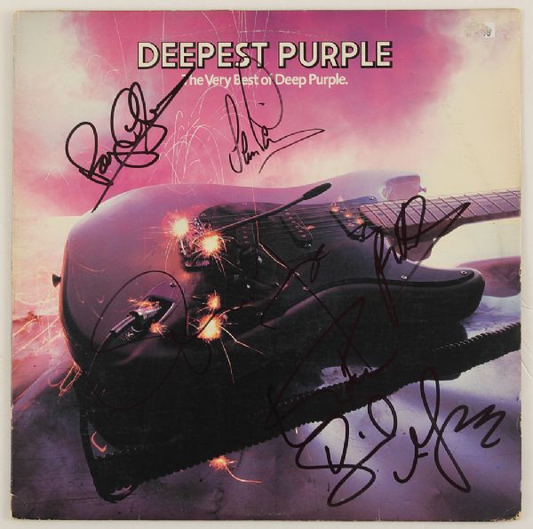 Deep Purple Signed "Deepest Purple" Album