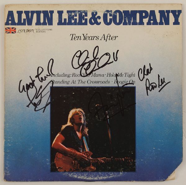 Ten Years After Signed "Alvin Lee & Company" Album