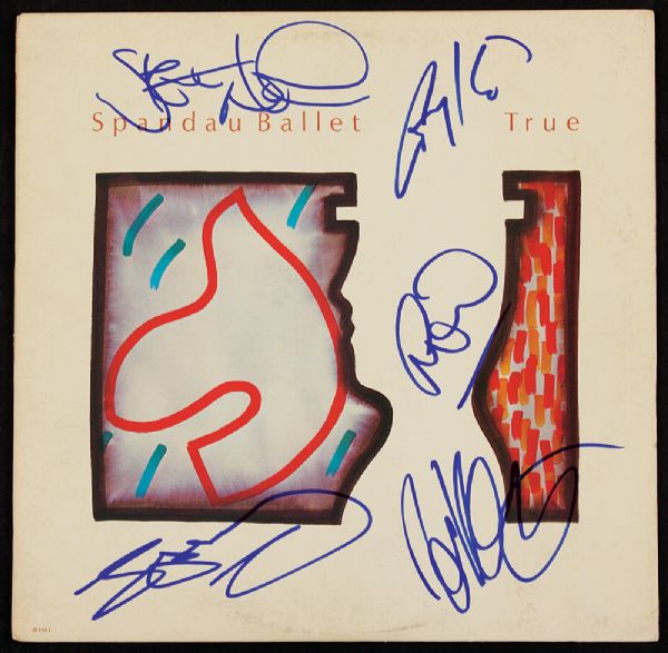 Spandau Ballet Signed "True" Album