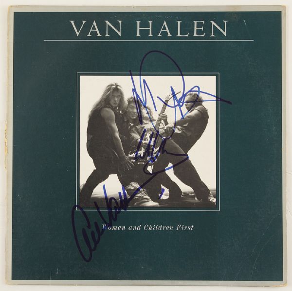 Van Halen Signed "Women and Children First" Album