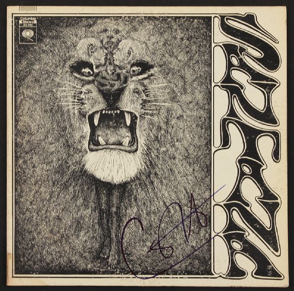 Carlos Santana Signed Album