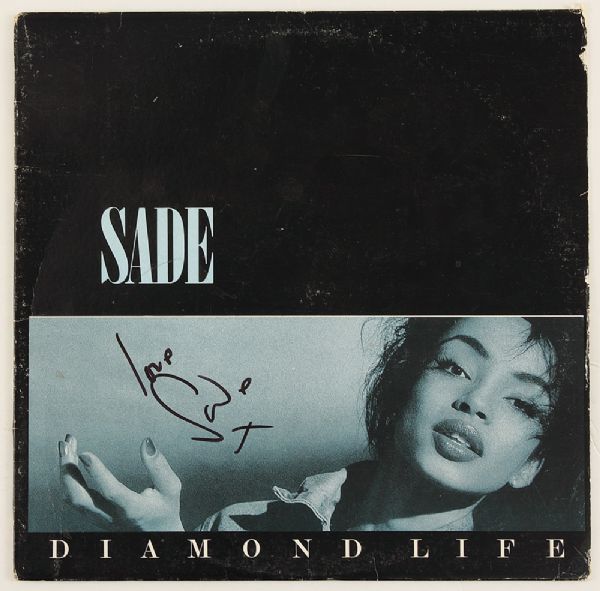 Sade Signed "Diamond Life" Album