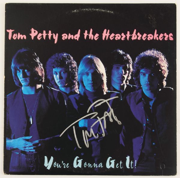 Tom Petty Signed "Youre Gonna Get It!" Album