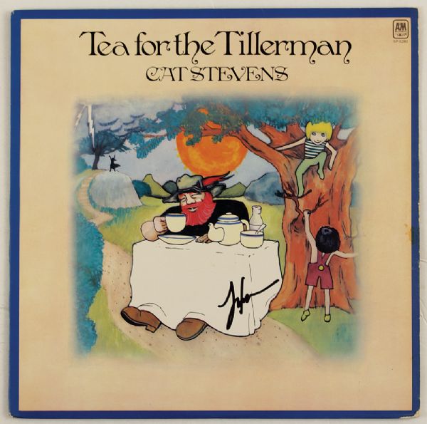 Cat Stevens Signed "Tea for the Tillerman" Album