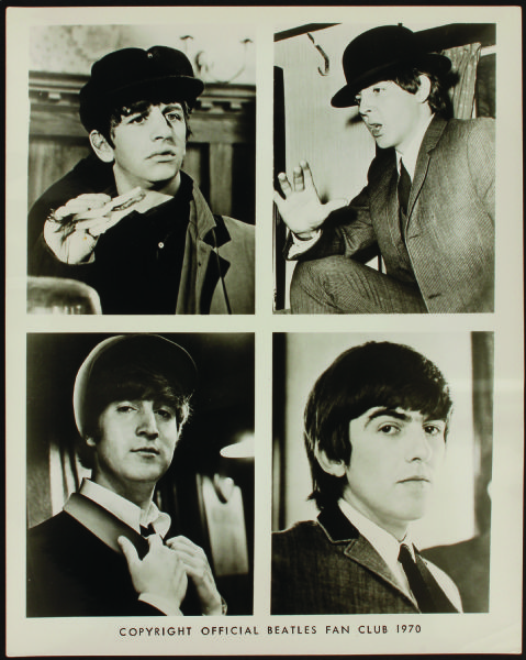 Beatles Original Fan Club Photograph