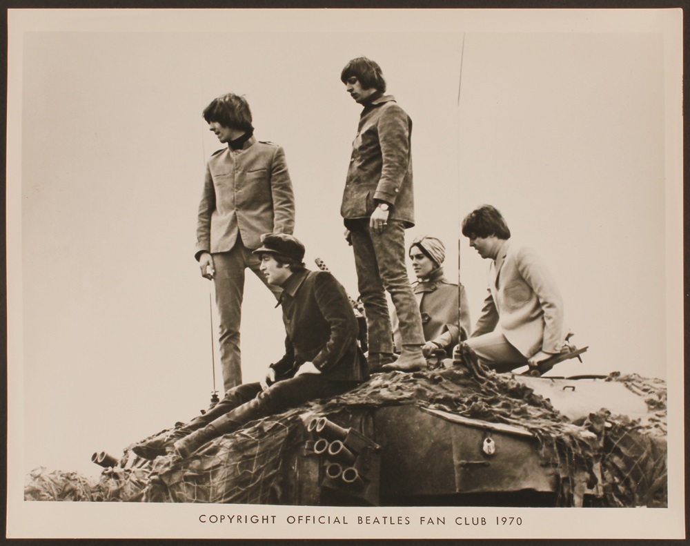 Lot Detail - Beatles Original Fan Club Photograph