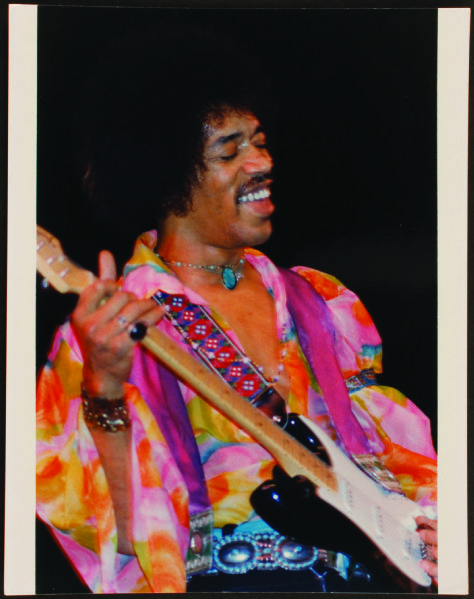 Jimi Hendrix Original Roberto Rabanne Signed Photograph