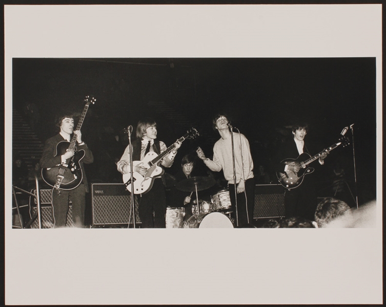 The Rolling Stones Original Jeremy Fletcher Stamped Photograph