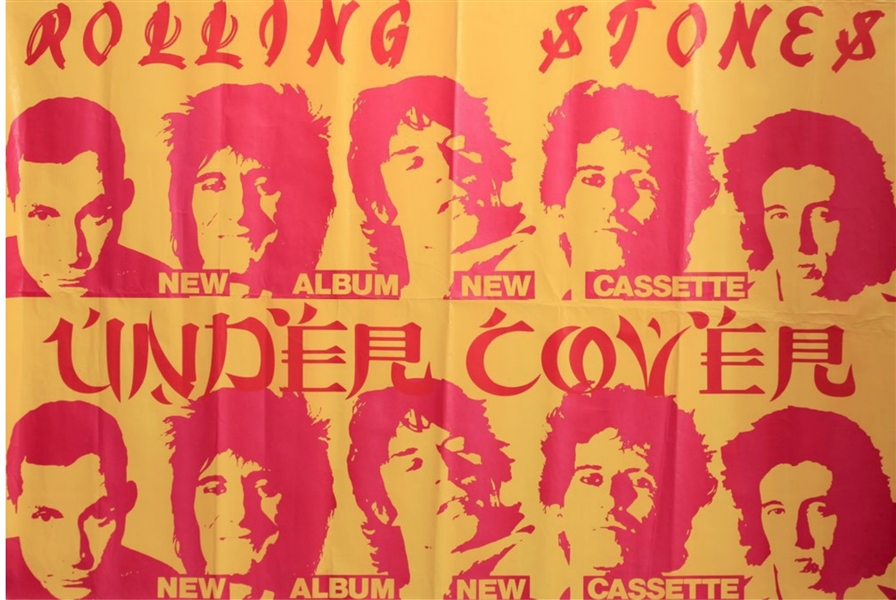 Rolling Stones Original "Under Cover" Poster