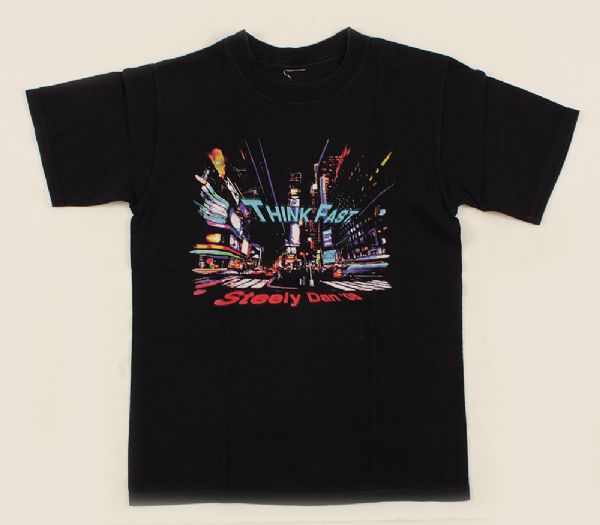 Steely Dan "Think Fast" Concert Tour T-Shirt At The Beacon