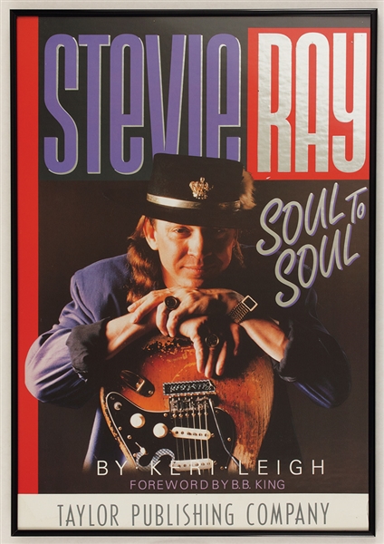 Stevie Ray Vaughan "Soul To Soul" Biography Original Poster