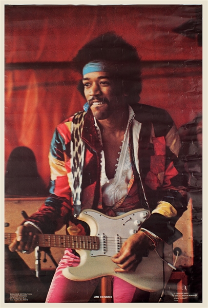 Jimi Hendrix Original Poster