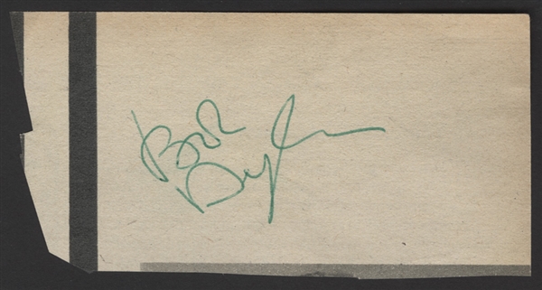 Bob Dylan Signature