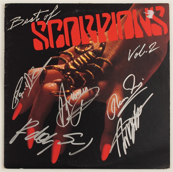 Scorpions Signed "Best Of" Album