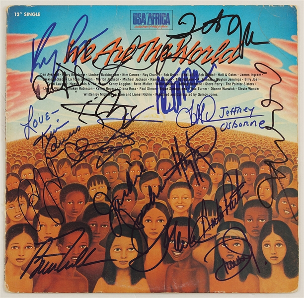 "We Are The World" Signed Album