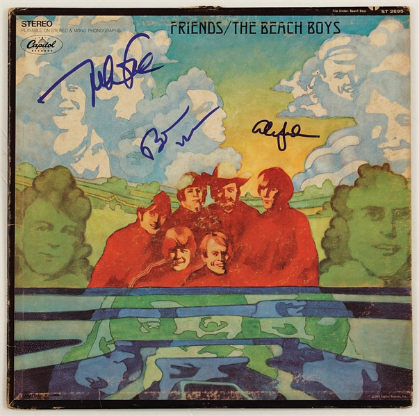 Beach Boys Signed "Friends" Album