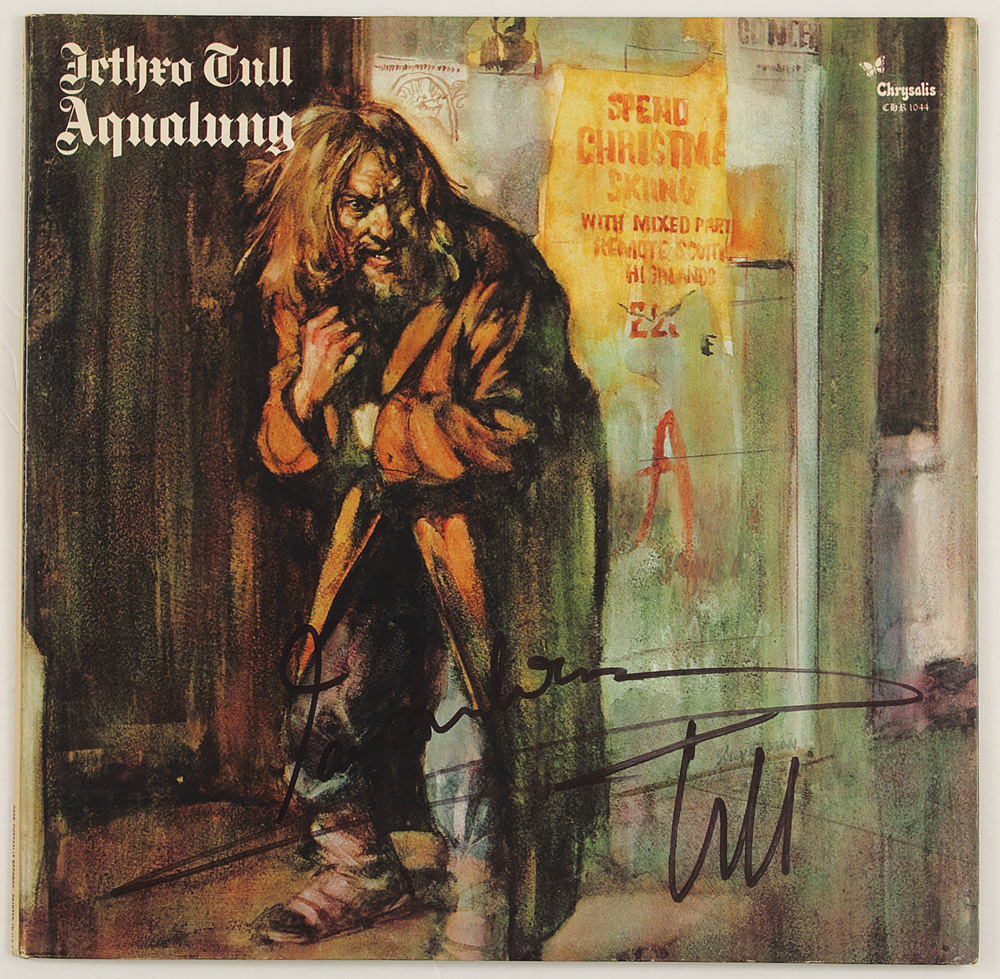 Lot Detail - Ian Anderson Signed Jethro Tull 