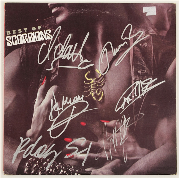 Scorpions Signed "Best Of" Album