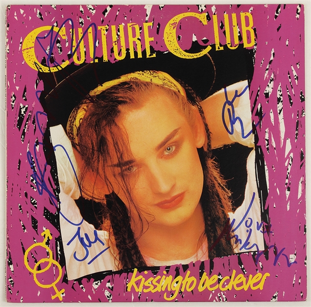 Culture Club Signed "Kissing To Be Clever" Album