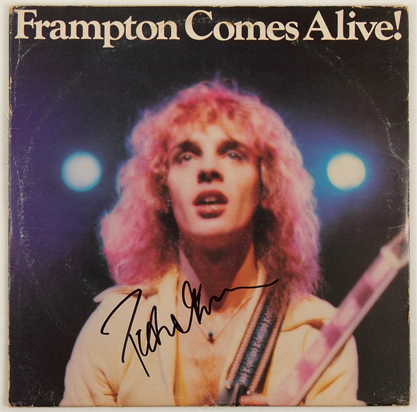 Peter Frampton Signed "Frampton Comes Alive" Album