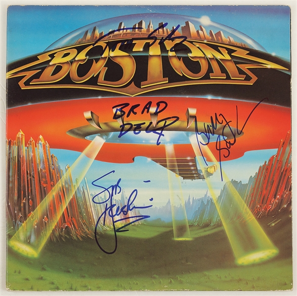 Boston Signed "Dont Look Back" Album