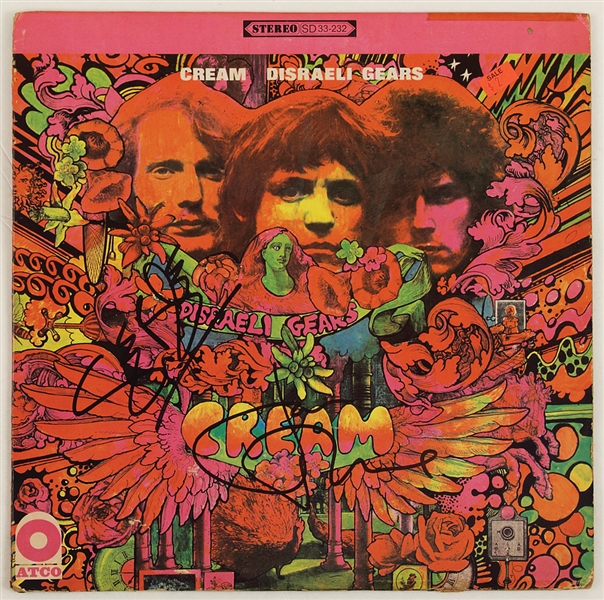 Cream Signed "Disraeli Gears" Album