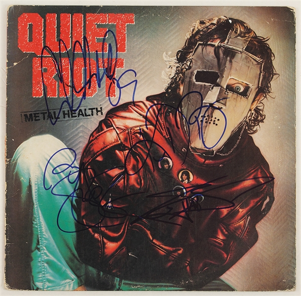 Quiet Riot Signed "Metal Health" Album